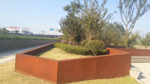 屯溪耐候钢挡土墙